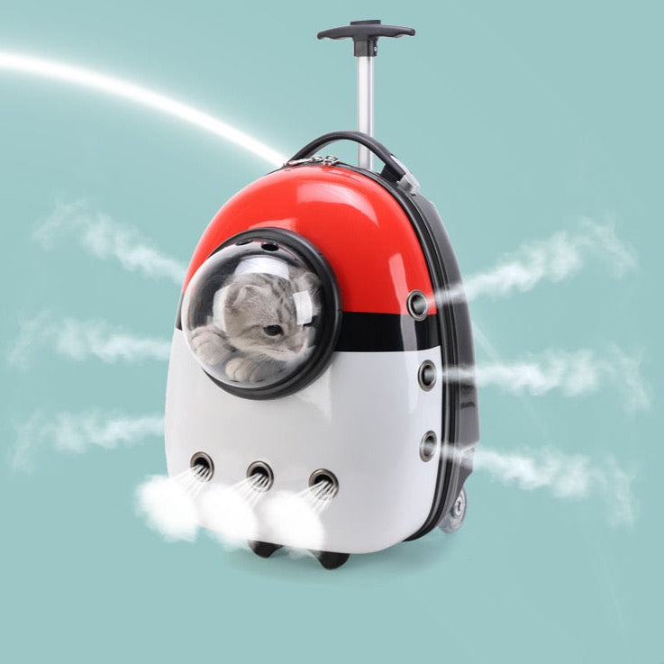 Pet Carrier With Wheels