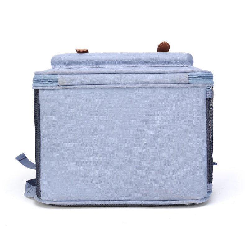 Pet Backpack Carrier - White