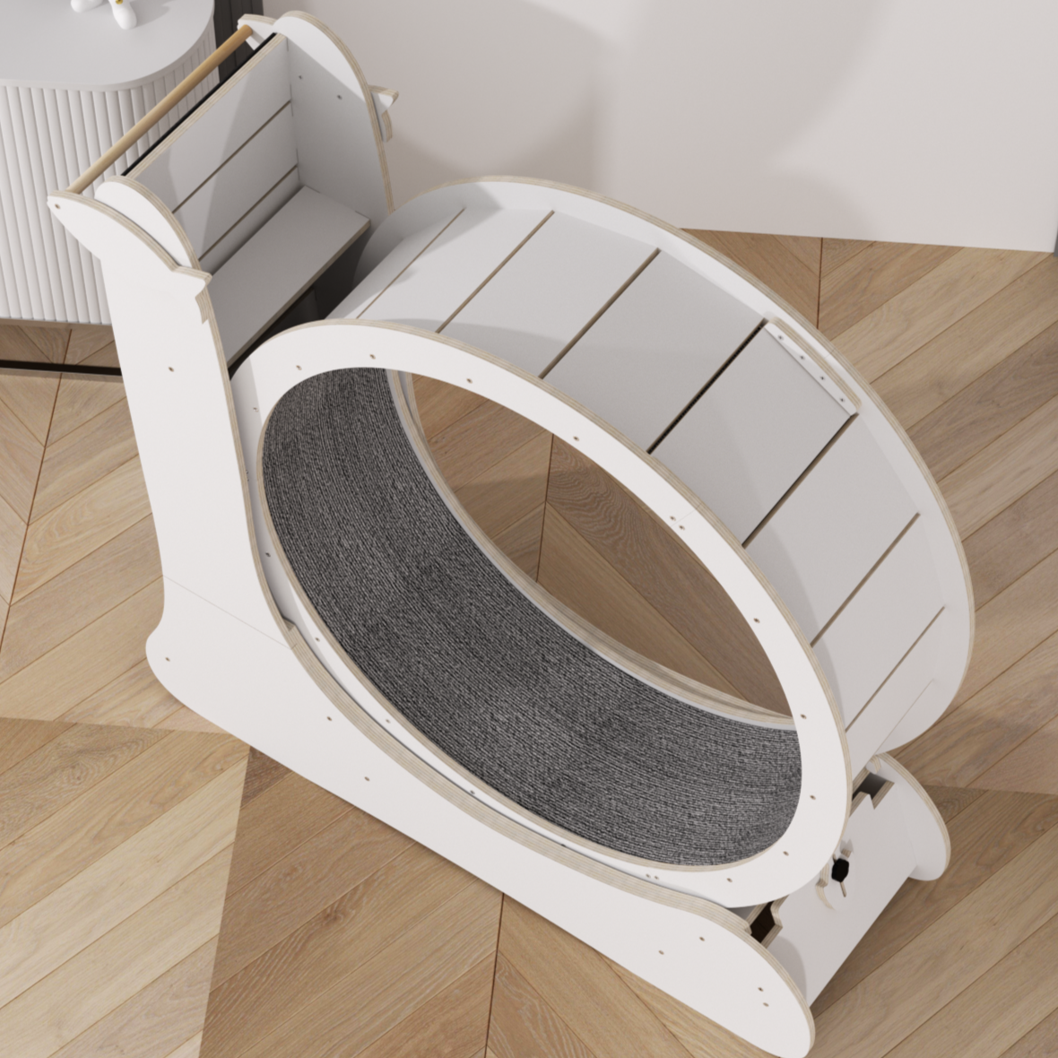 Snail Shaped Cat Treadmill (Exercise Wheel) - Large