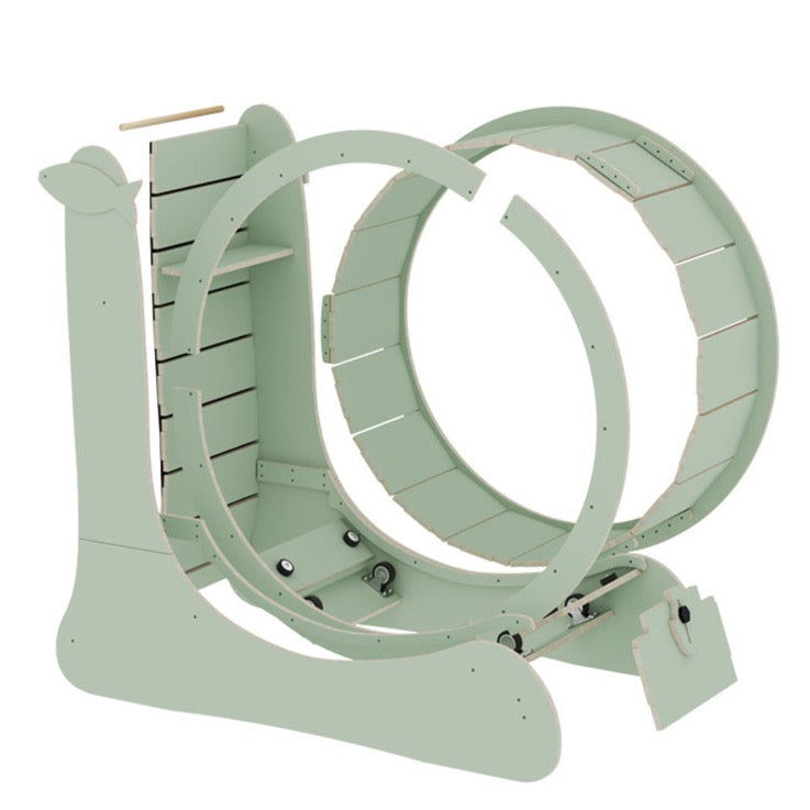 Snail Shaped Cat Treadmill (Exercise Wheel) - Large