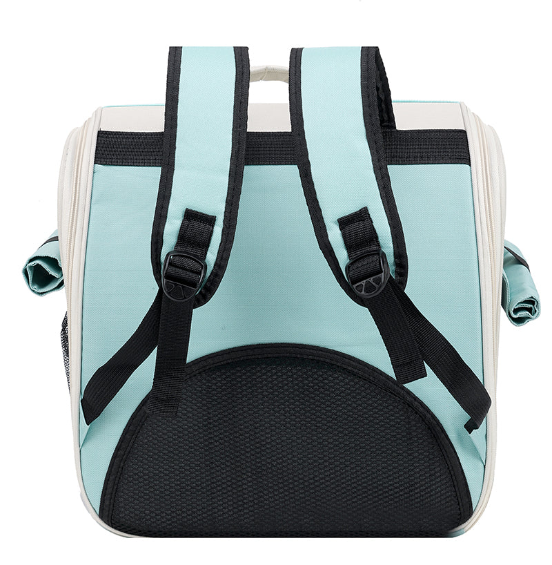 Pet Backpack Carrier - Blue