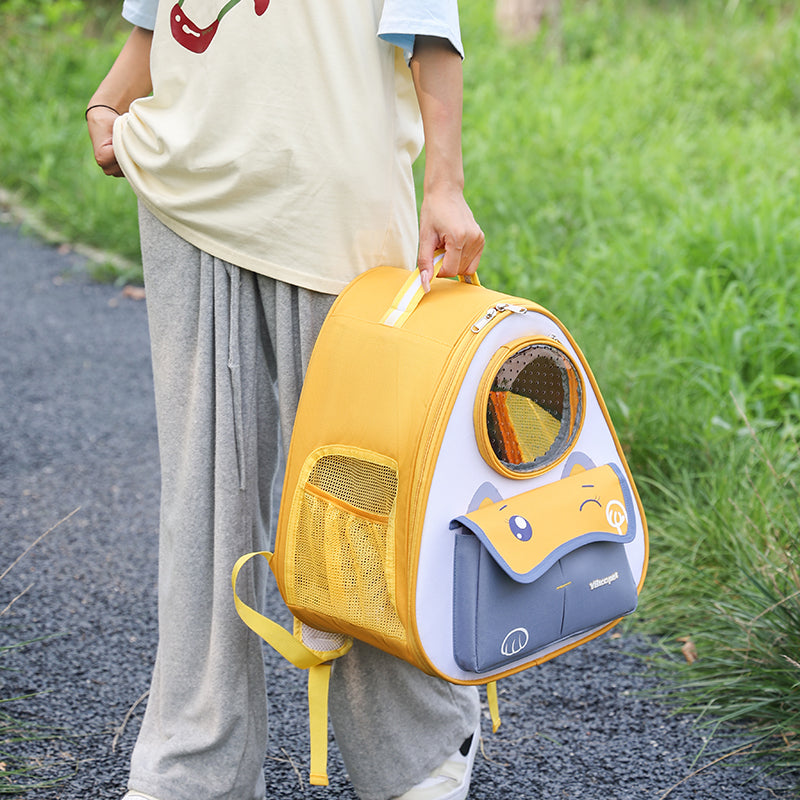 Pet Triangle Backpack Carrier