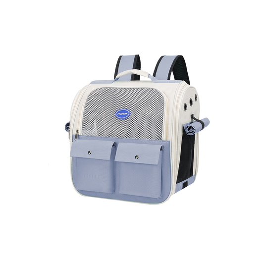 Pet Backpack Carrier - Blue