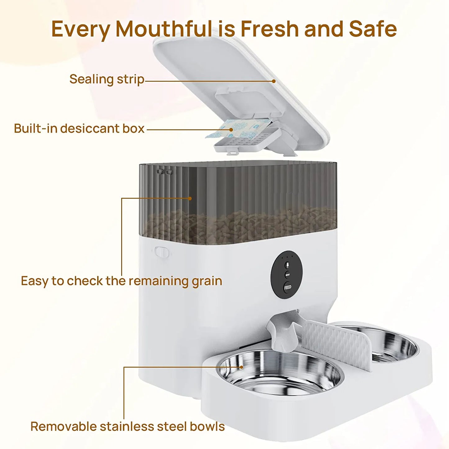 Smart WiFi Pet Feeder