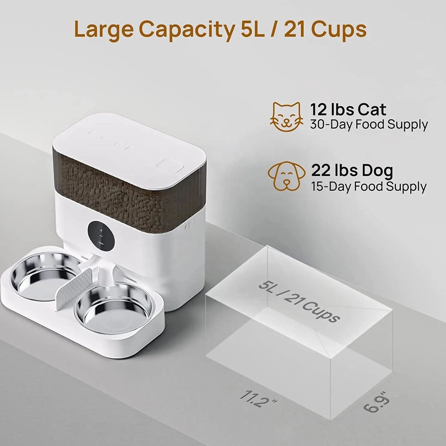 Smart WiFi Pet Feeder