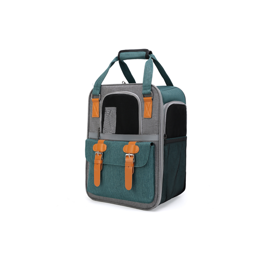 Rectangular Canvas Pet Backpack