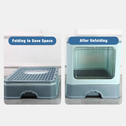 Foldable Cat Litter Box B