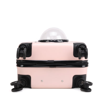 Pet Space Capsule Carrier With Wheels