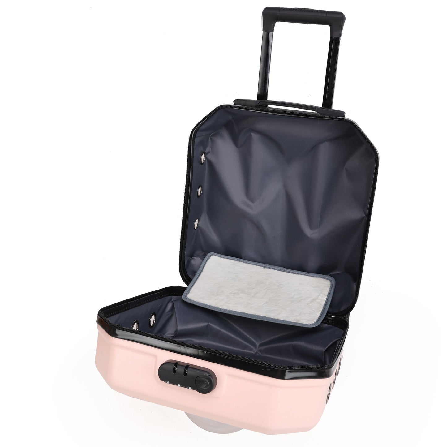 Pet Space Capsule Carrier With Wheels