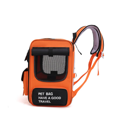 Pet Canvas Backpack Carrier