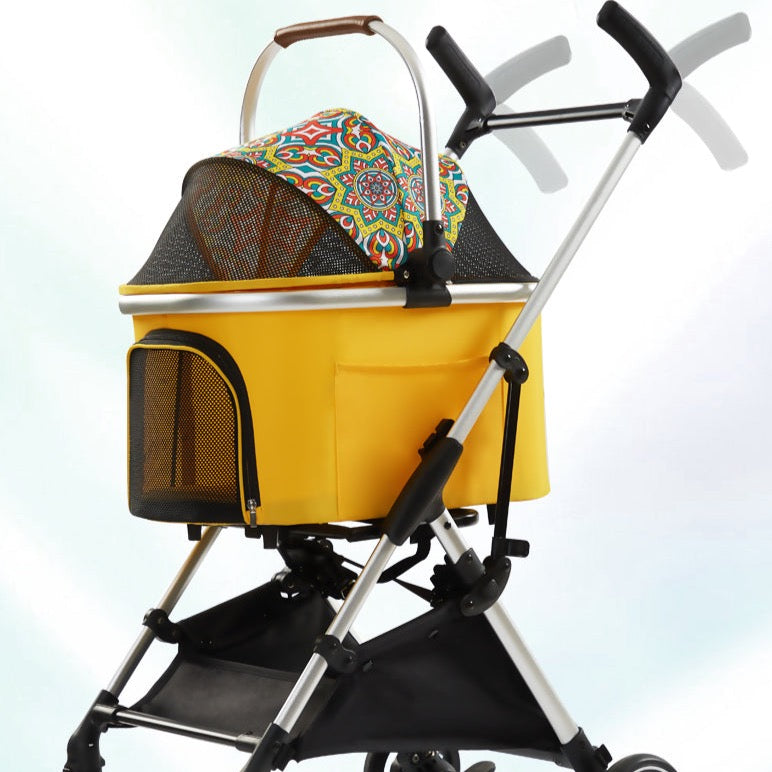 2-in-1 Aluminum Alloy Pet Stroller PC301