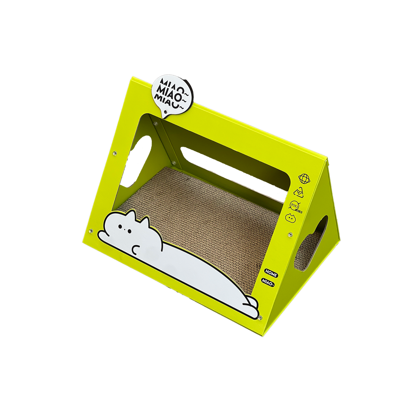 Cat Cardboard Scratcher - Triangle
