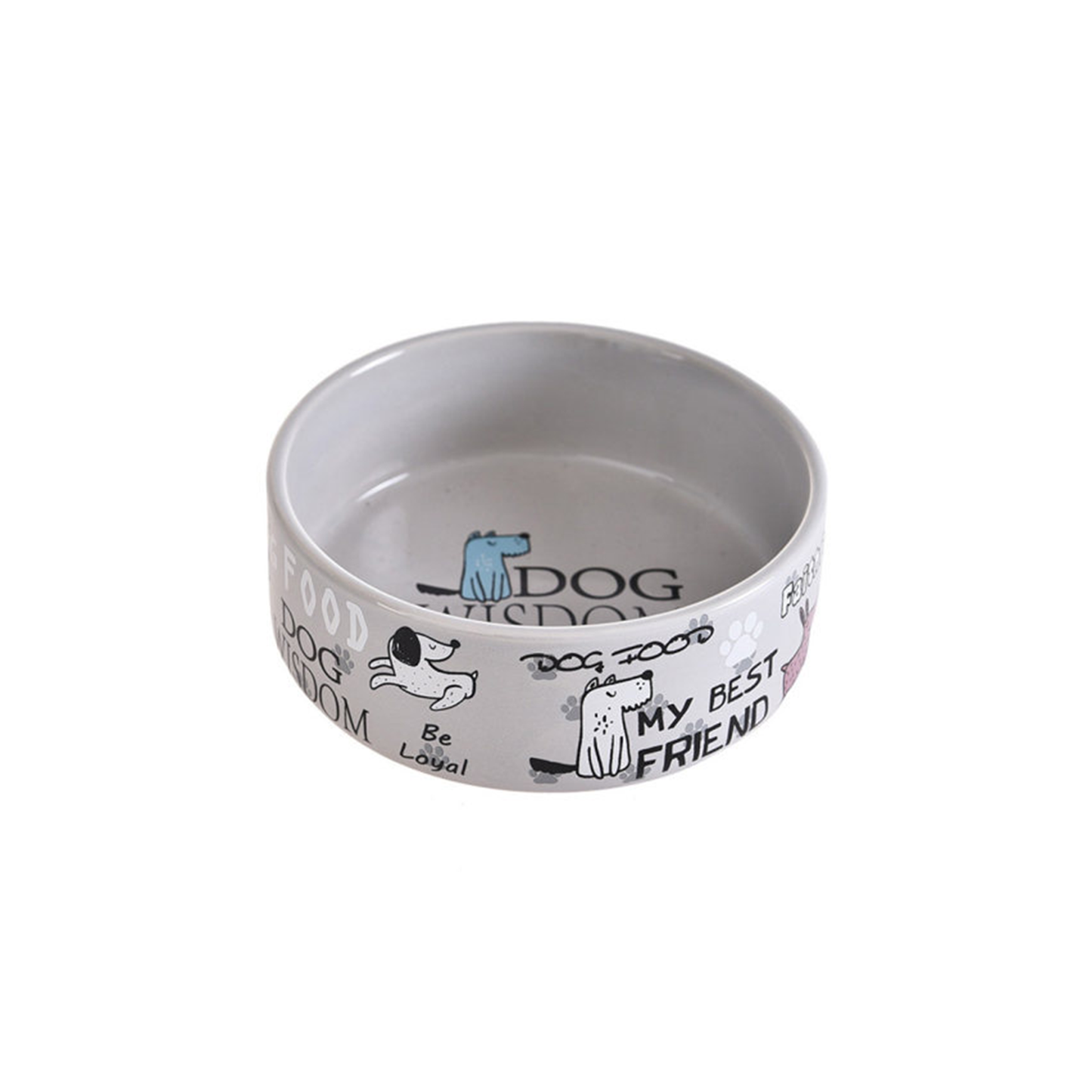 Ceramic Dog Food Bowl