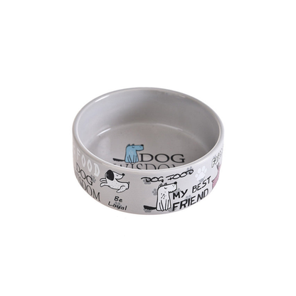 Ceramic Dog Food Bowl