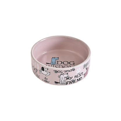Ceramic Dog Food Bowl