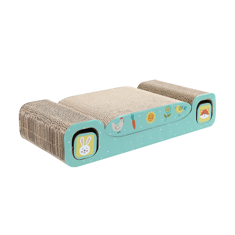 3 in 1 Cat Cardboard Scratcher Toy