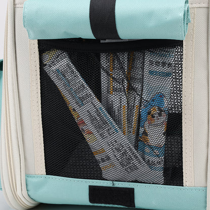 Pet Backpack Carrier - Blue