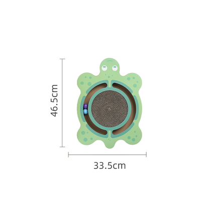 2 in 1 Cat Cardboard Scratcher Toy - Set of 3