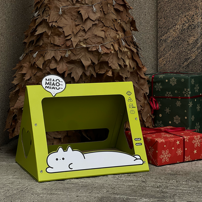 Cat Cardboard Scratcher - Triangle