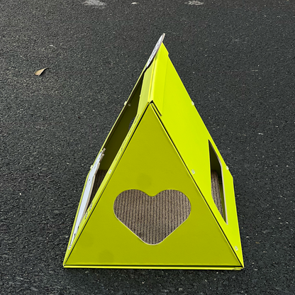 Cat Cardboard Scratcher - Triangle