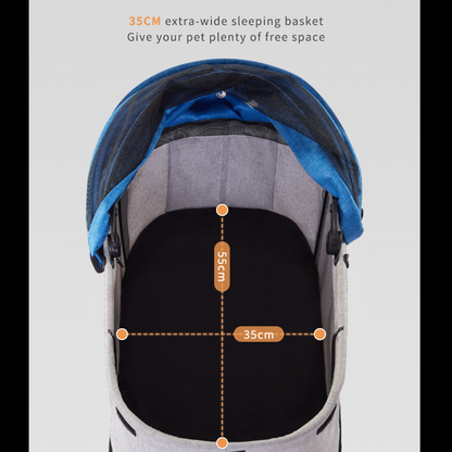 Foldable Pet Stroller - PC100