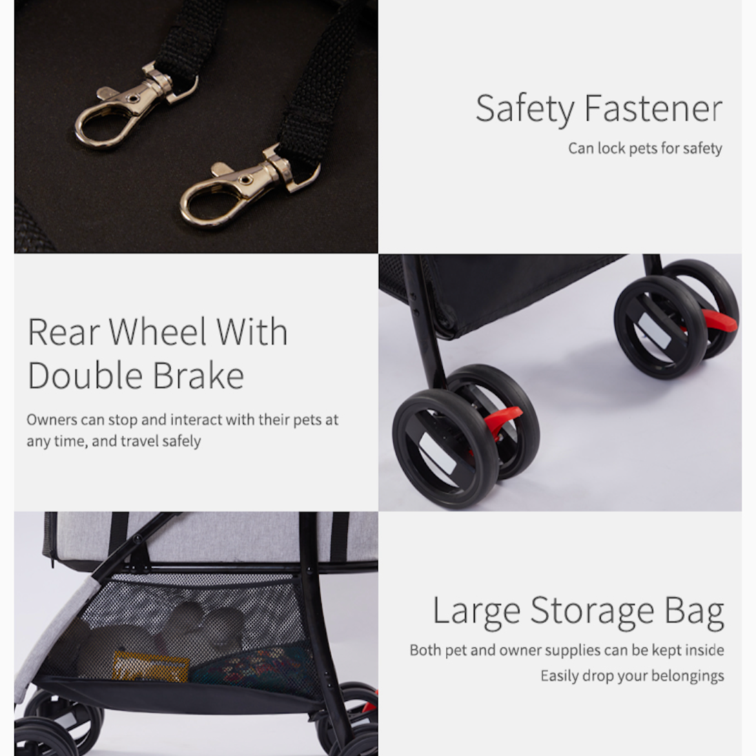 Foldable Pet Stroller - PC100