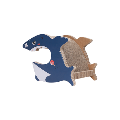 Cat Cardboard Scratcher - Shark