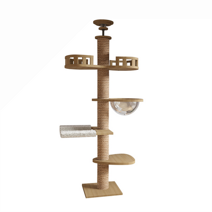 Floor to Ceiling Cat Tree - TT09 Adjustable Height