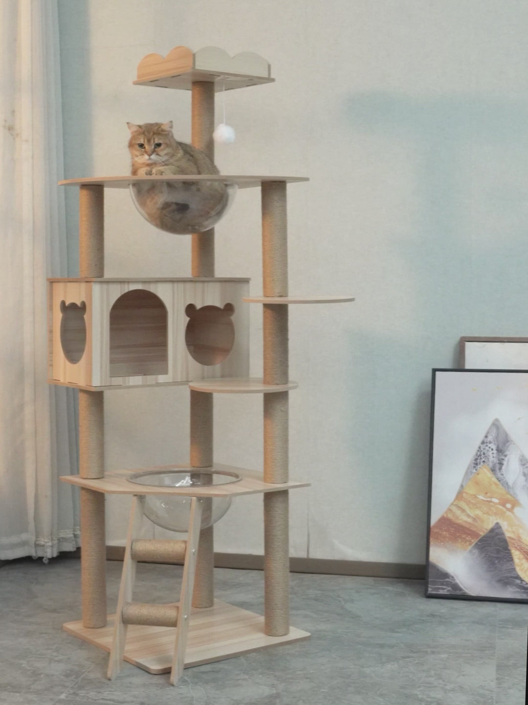 Multi-Level Cat Tree - Y16 – Leap Pets